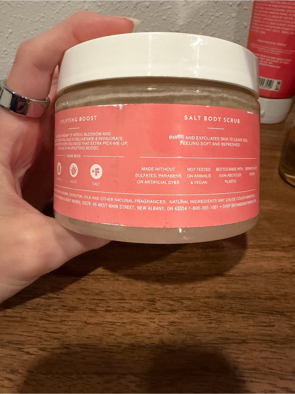 Bath & Body Works Aroma Uplifting Boost Neroli Blossom & Bergamot Body Care Set - Picture 4 of 5